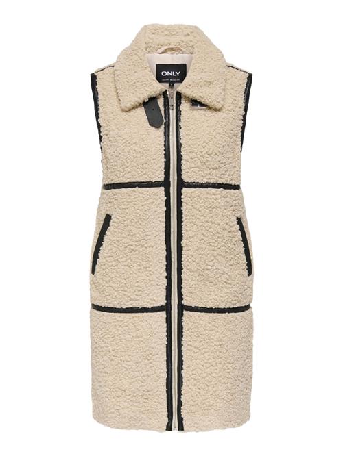 ONLY Kjole 'ONLPARIS'  beige / sort