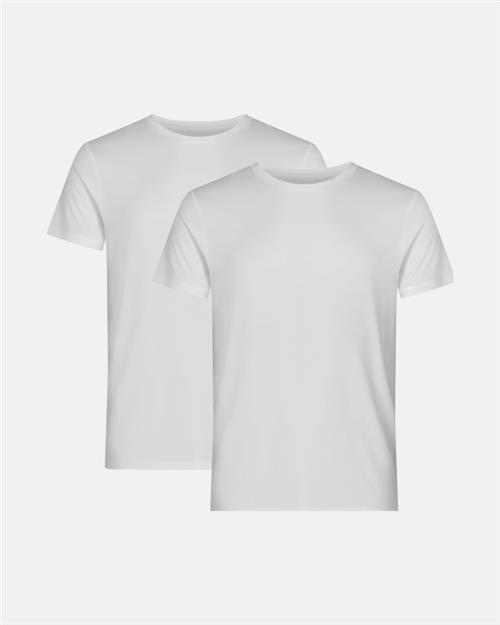 T-shirt 2-pak | 100 Økologisk bomuld | Hvid
