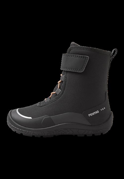 Reima Talvella Kids Reimatec Barfodede Vinterstøvler Black  Black-23 EU  Sort  23 EU  unisex