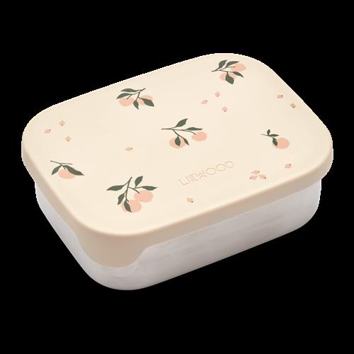 Liewood Arthur Madkasse Med Tryk Peach / Sea Shell Mix  Peach / Sea Shell Mix-One Size  Beige  One Size 3 Y+ unisex