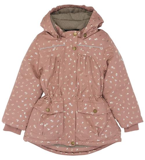 Mikk-Line Vinterjakke - Polyester - Burlwood m. Glitter Blade