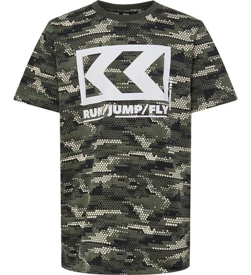 Hummel T-shirt - hmlFSK Low - Army