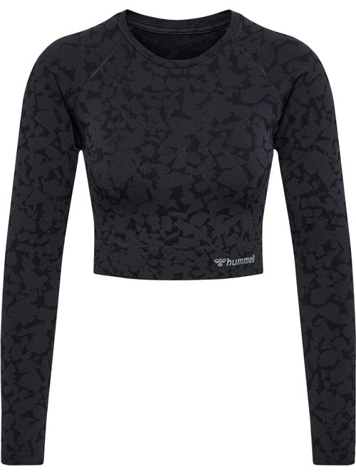 Hummel Funktionsbluse  grå / sort