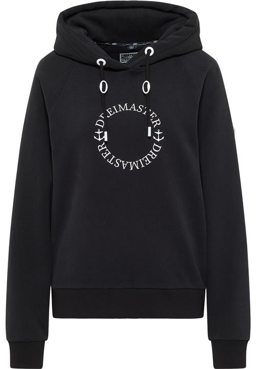 DreiMaster Maritim Sweatshirt  sort / hvid