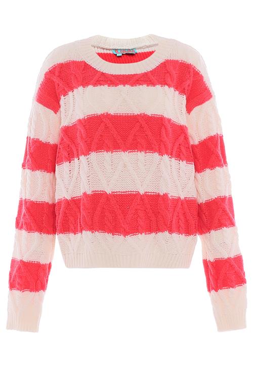 Libbi Pullover  grenadine / naturhvid