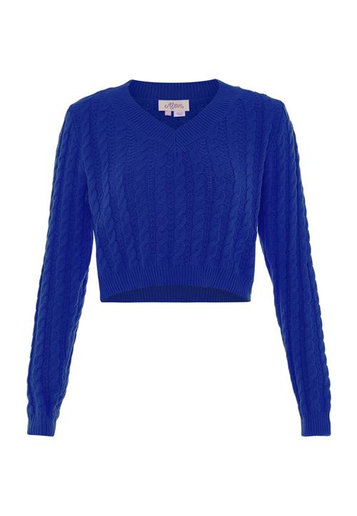 aleva Pullover  blå