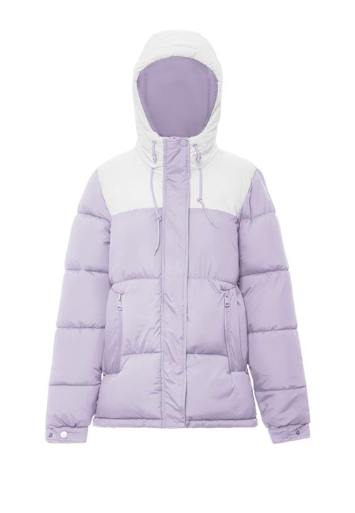 COSIMON Vinterjakke  lavendel / hvid