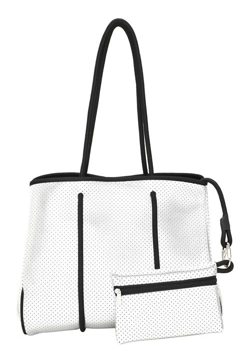 NAEMI Shopper  sort / sølv