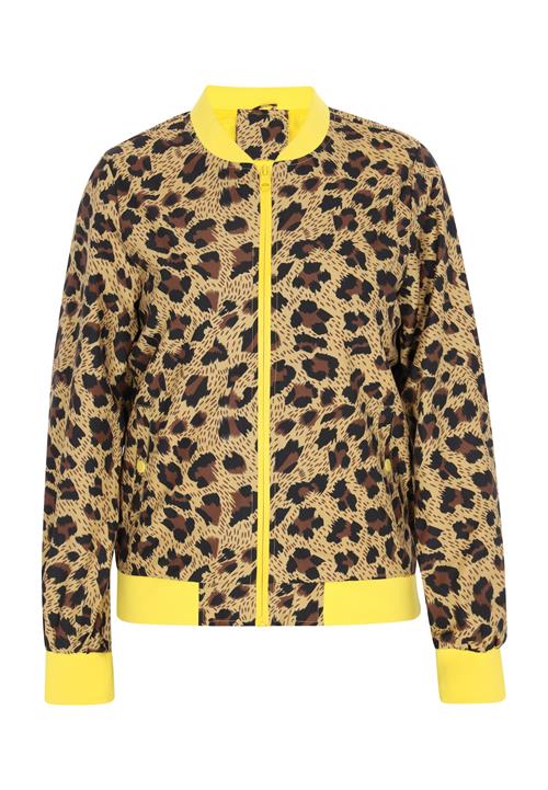 COSIMON Overgangsjakke  beige / brun / gul / sort