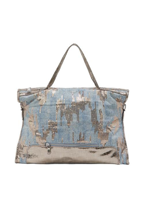 NAEMI Håndtaske  blue denim / guld
