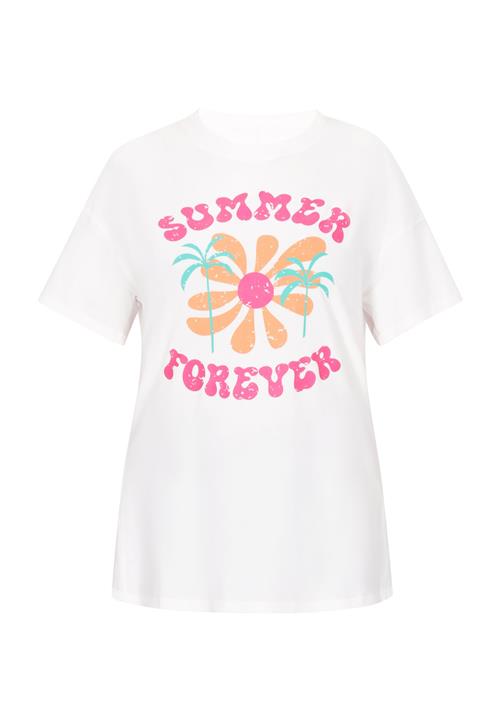 Gaya Shirts 'Fashion Look'  turkis / orange / pink / hvid