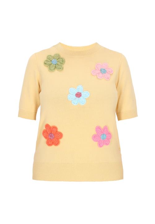 Gaya Pullover 'Fashion Look'  aqua / pastelgul / orange / pink
