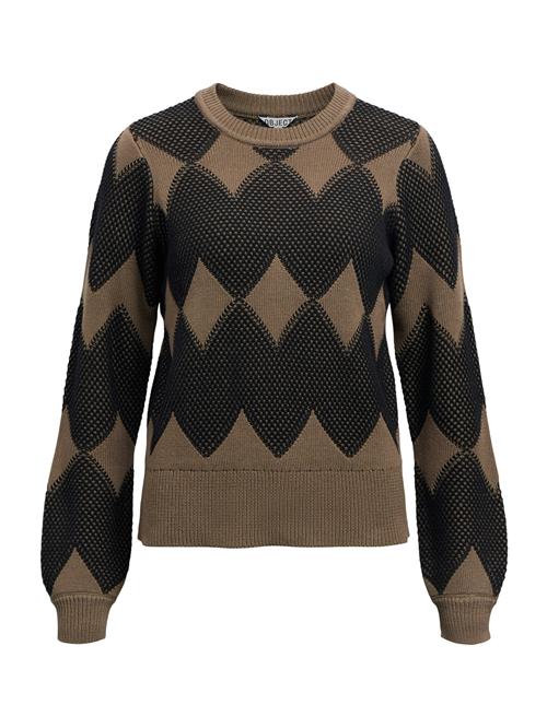 Se OBJECT Pullover 'OBJOLYMPIA'  umbra / sort ved About You