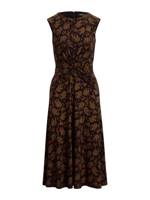 Lauren Ralph Lauren Kjole 'TESSANNE'  safran / carminrød / sort
