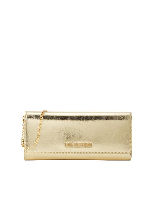Love Moschino Clutch  guld