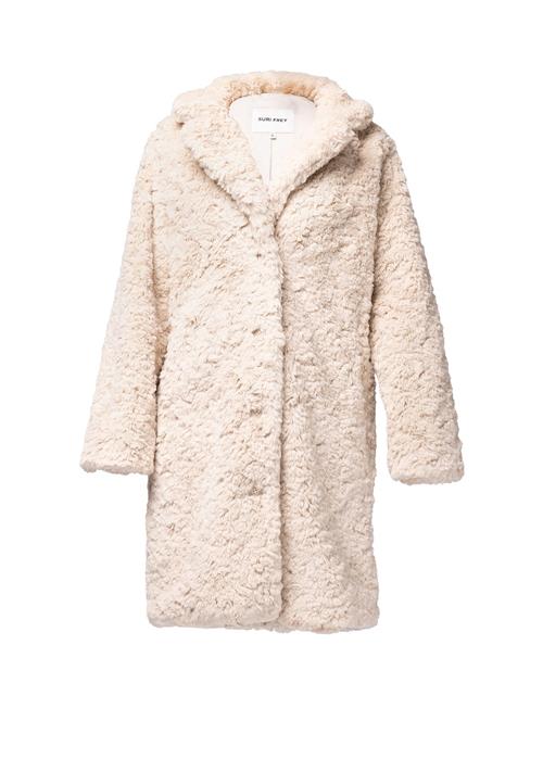 Suri Frey Vinterfrakke ' SFY Freyday '  beige