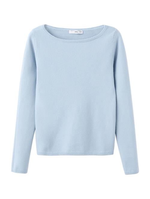 MANGO Pullover 'SEEDS'  lyseblå