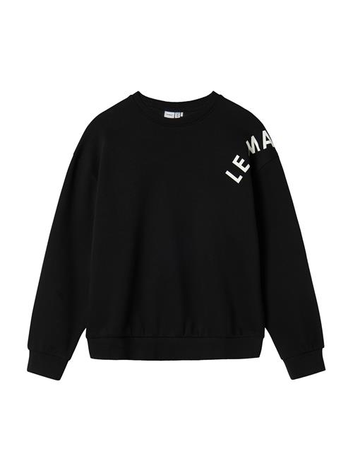 NAME IT Sweatshirt 'NKFODIKA'  sort / hvid