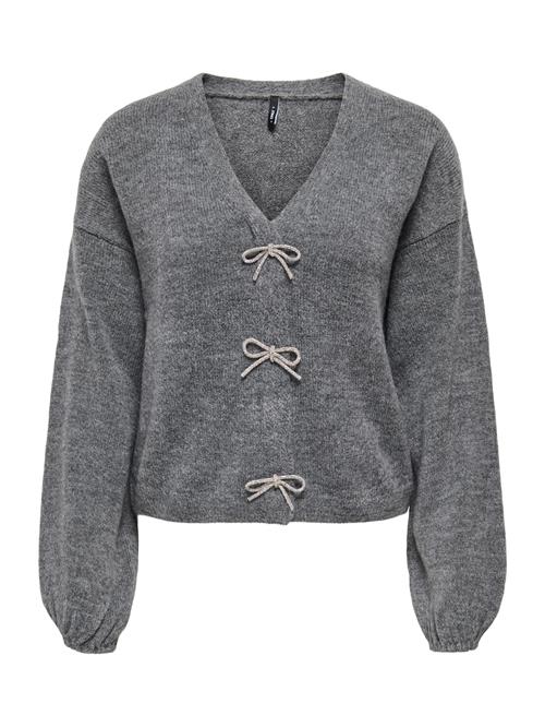 ONLY Cardigan 'DONNA'  grå-meleret