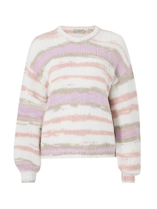 JJXX Pullover 'JXAMELIA'  creme / khaki / lavendel / gammelrosa