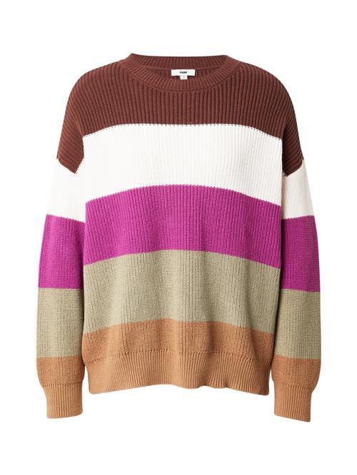 Mavi Pullover  brun / oliven / pink / hvid