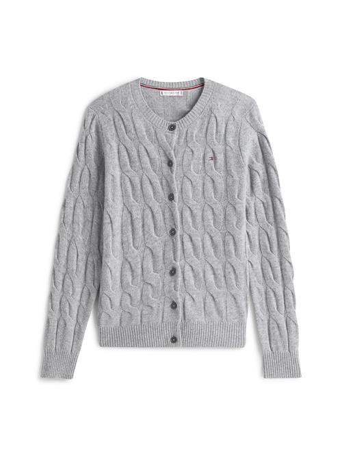 TOMMY HILFIGER Cardigan  grå-meleret