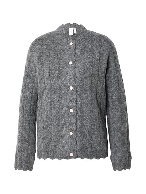 YAS Cardigan 'YASBUBERA'  grå-meleret