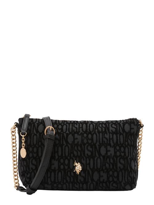 U.S. POLO ASSN. Skuldertaske 'Rayon'  sort
