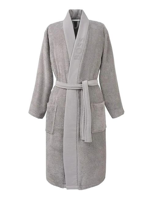 Plain Bath Robe Boss Home Grey