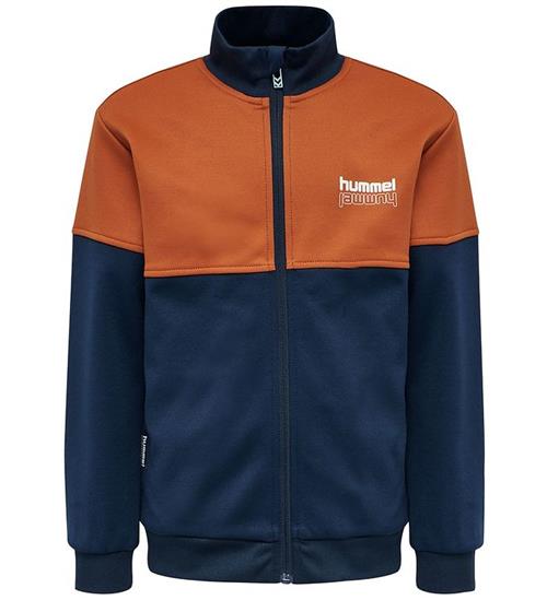 Hummel Cardigan - hmlJay - Navy/Orange
