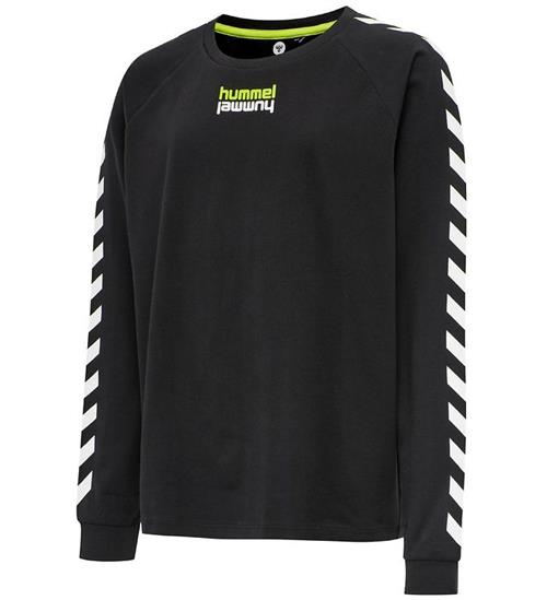 Hummel Bluse - HMLSebastian - Sort m. Vinkler