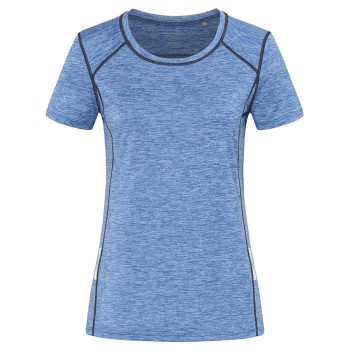 Stedman Recycled Women Sports-R Reflect Blå polyester Medium Dame