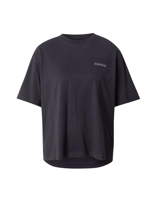 NAPAPIJRI Shirts 'S-BISE'  blå / lysegrå / sort / hvid