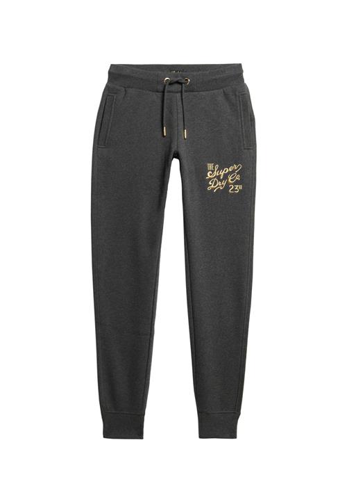 Superdry Bukser 'LUXE'  guld / grafit