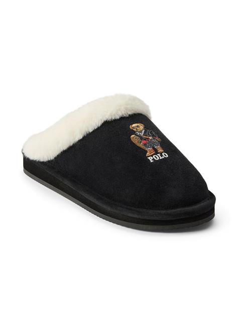 Polo Ralph Lauren Pantoletter 'KAYLEIGH'  sort / hvid