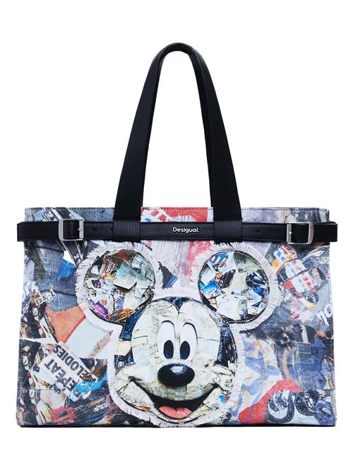 Desigual Skuldertaske 'Mickey Collage Hobart'  blå / pink / sort / hvid