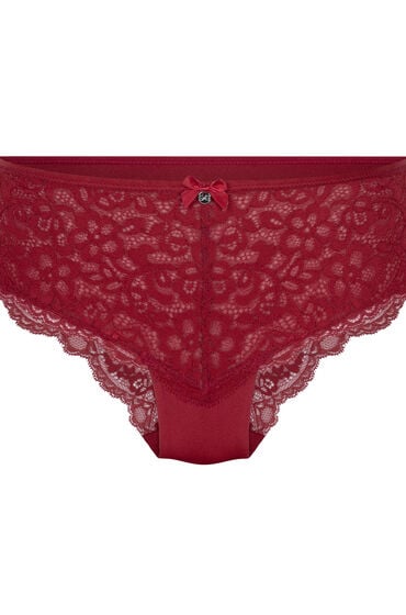 Hunkemöller Brasiliansk trusse Marine rød