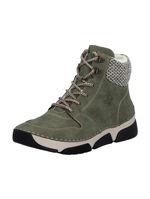 Rieker Snørestøvletter  beige / brun / khaki