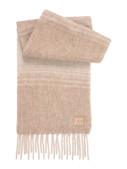 IRO Sjal 'BEBA'  lysebeige / beige-meleret
