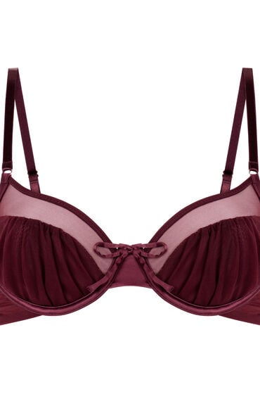 Hunkemöller Dulce ikke-formstøbt bøjle-bh lilla
