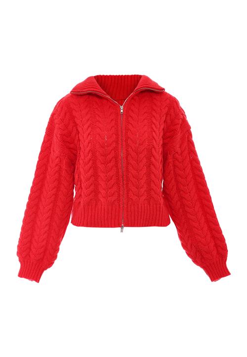 Sookie Cardigan  knaldrød
