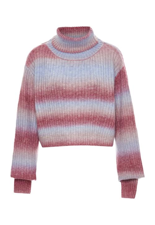 Sidona Pullover  beige / blå / lilla