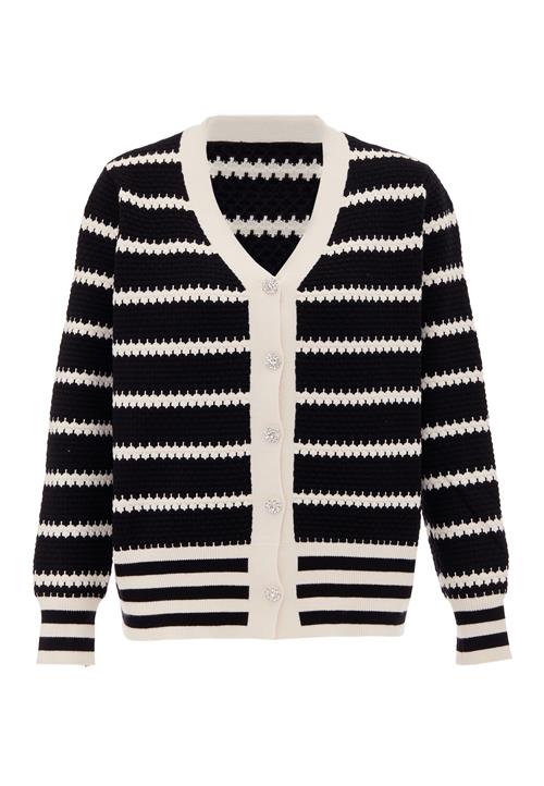 CHANI Cardigan  beige / sort