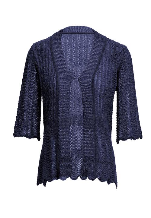 aleva Cardigan  mørkeblå