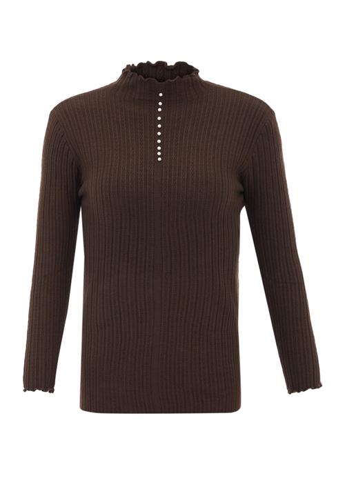 CARNEA Pullover  mørkebrun