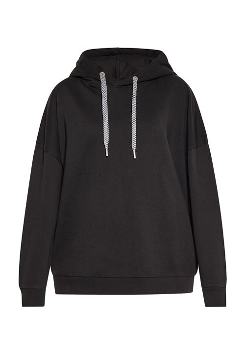 SANIKA Sweatshirt  sort / hvid