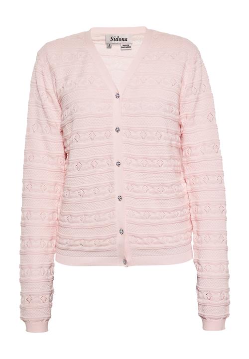 Sidona Cardigan  lyserød