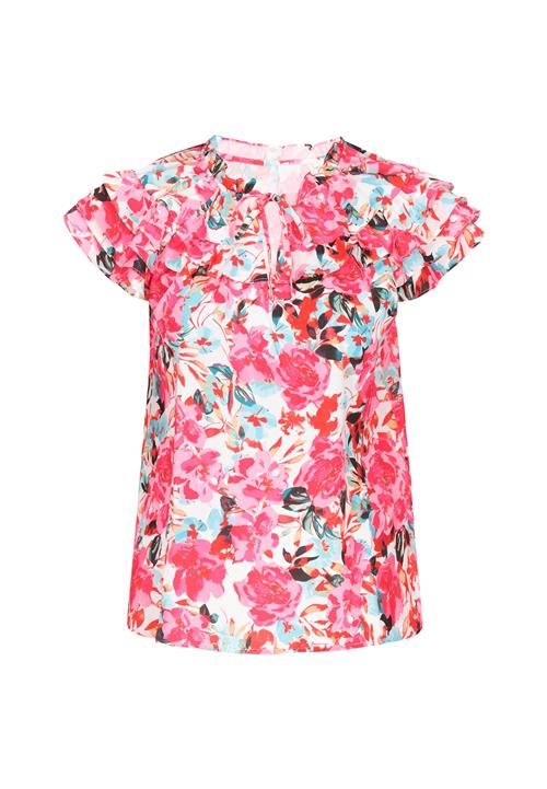 NALLY Bluse 'Fashion Look'  lyseblå / pink / lyserød / hvid