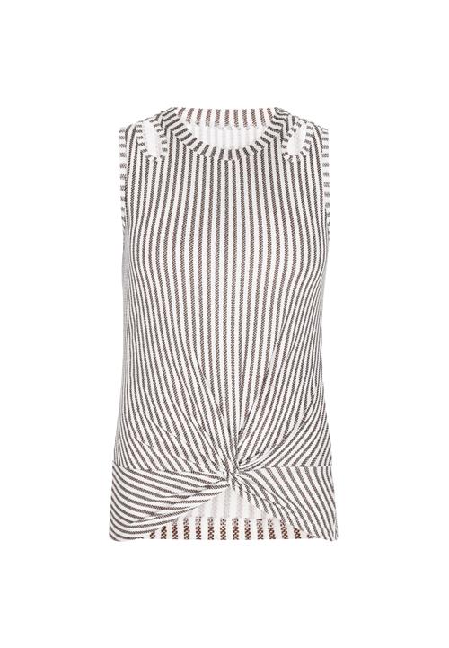 NAEMI Overdel 'Fashion Look'  antracit / hvid
