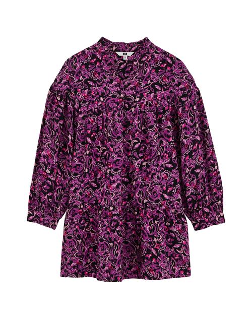WE Fashion Kjole  lilla / lavendel / pink / sort